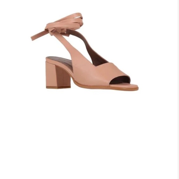 Alohas Lille peach lace up heels size 39 EU 8.5 US - Picture 3 of 7